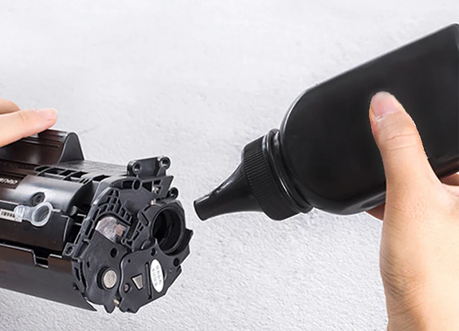 Nạp mực laser trắng đen